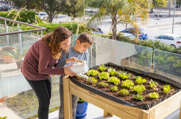 Quelle matière pour un carré potager de balcon