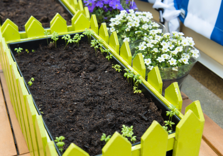 Quelle matière pour un carré potager de balcon